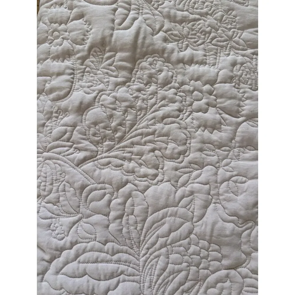 NWT Arabella Artisan 3-Piece Full/Queen Quilt Set – Soft Blush Pink / Floral